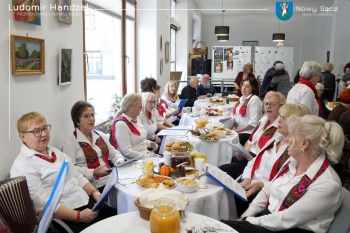 Zdjęcie do artykułu Spotkanie Wigilijne w Centrum Sądeckiego Seniora