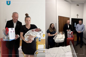 Zdjęcie do artykułu Pierwsze w 2026 roku – prezydent z wizytą u Klary i Michaliny