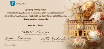 Zdjęcie do artykułu Świąteczne życzenia dla mieszkańców miasta