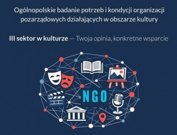 Zdjęcie do artykułu Badanie ankietowe: "Organizacje Pozarządowe w Obszarze Kultury"