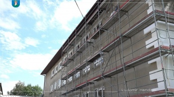 Zdjęcie do artykułu Na os. Biegonice powstaje miasteczko rowerowe