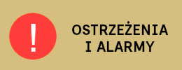 Ostrzeżenia i alarmy