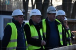 Wizytacja budowy w Parku Strzeleckim