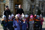 Ubieranie choinek na Rynku