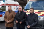 Przekazanie nowych karetek