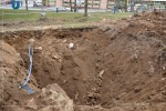 Wizytacja prac przy zamku