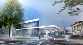 Nowy dworzec autobusowy - wizualizacja