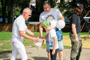 Prezydent Miasta Nowego Sącza Ludomir Handzel rozmawia z mieszkańcami