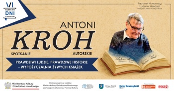 Zdjęcie do artykułu Spotkanie autorskie z Antonim Krohem