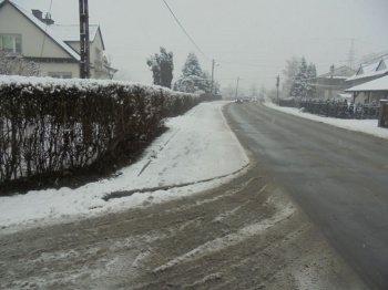 Zaśnieżona ulica