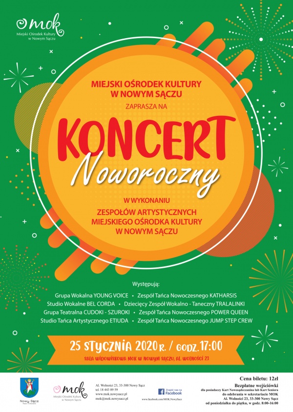 Koncert noworoczny MOK