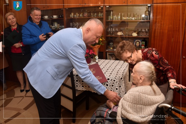 Setne urodziny Franciszki Popardowskiej