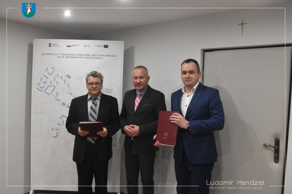 Podpisanie umowy w MPEC