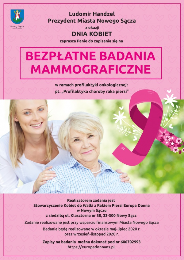 Mamografia - plakat