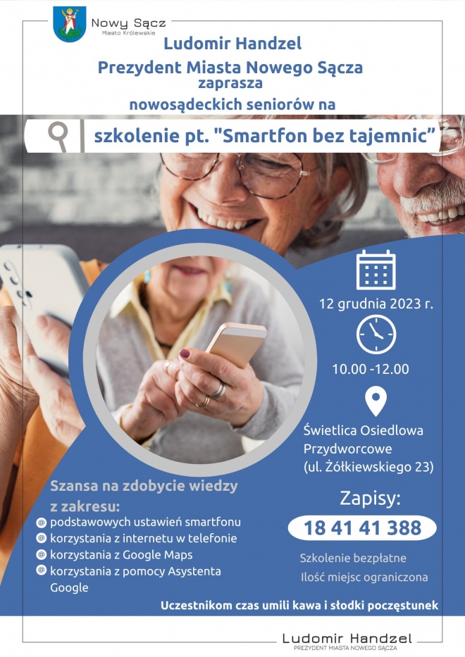 plakat informujący o wydarzeniu