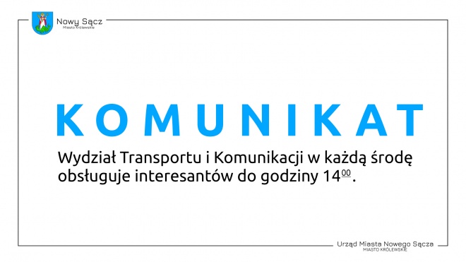 Grafika Komunikat.