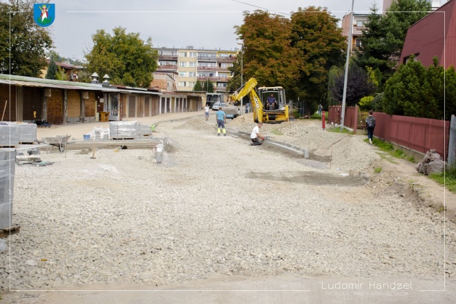 Remont ul. Młodzieżowej i Racławickiej.