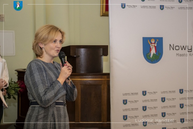 Zastępca prezydenta Magdalena Majka.