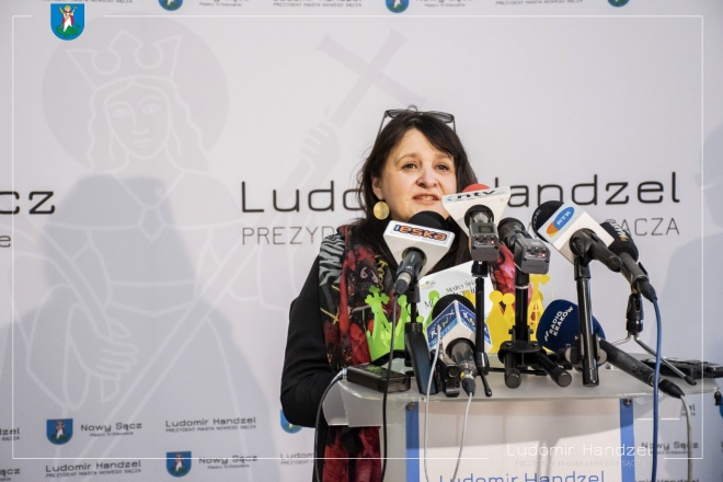 Dyrektor Pałacu Młodzieży Milenią Małecką Rogal.