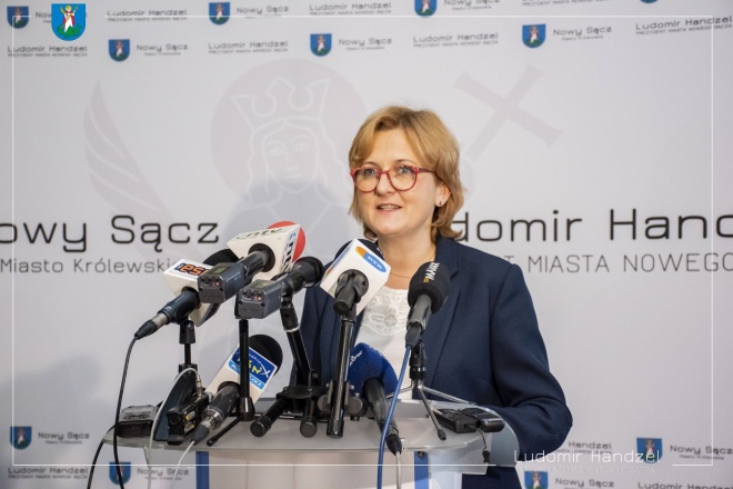 Zastępca prezydenta Magdalena Majka.