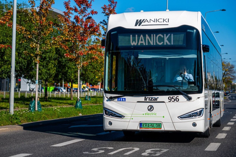 Autobus elektryczny marki Irizar