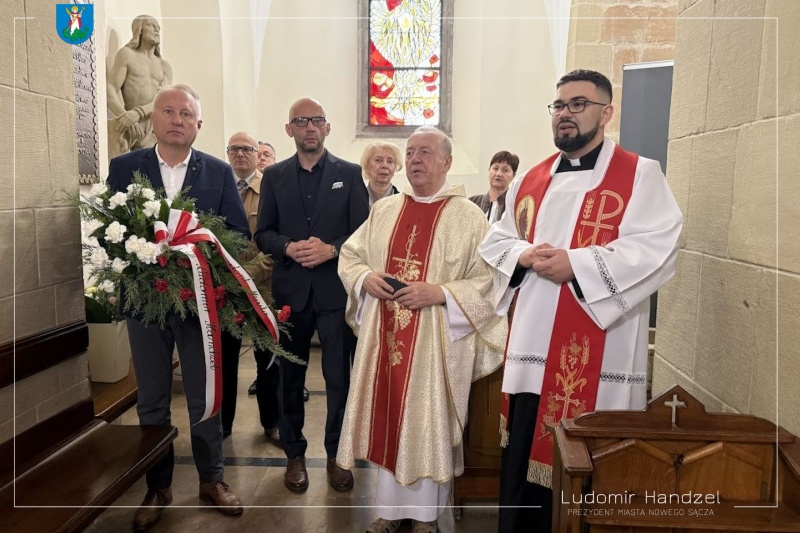 Uroczysta msza św. z okazji Dnia Męczeństwa Duchowieństwa Polskiego w Bazylice św. Małgorzaty
