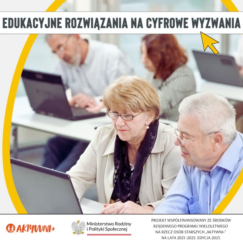 plakat promujący projekt