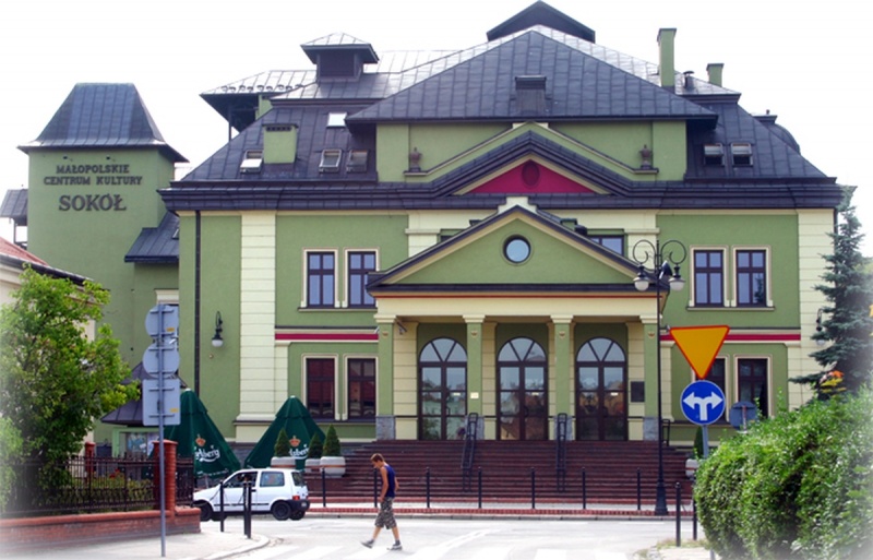 Sokół - ściana boczna