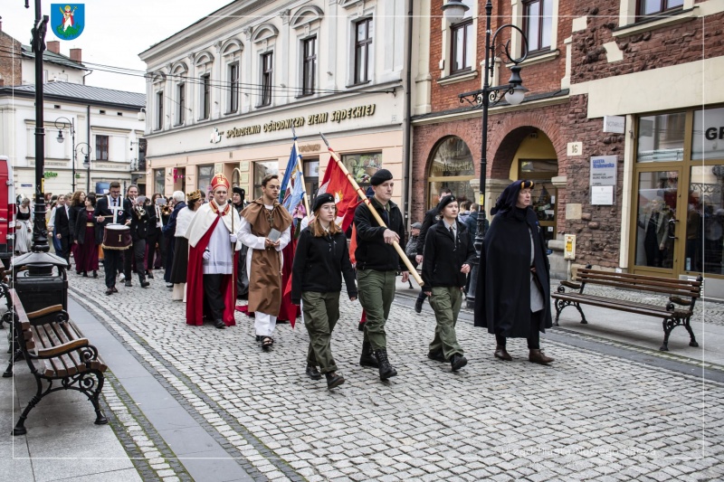 VI Orszak Jana Długosza na ulicy Jagiellońskiej