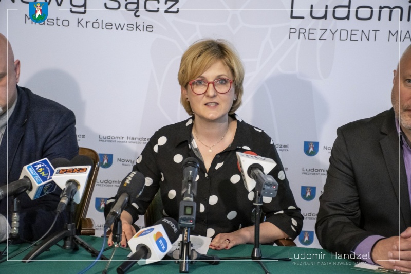 Zastępca prezydenta Magdalena Majka.